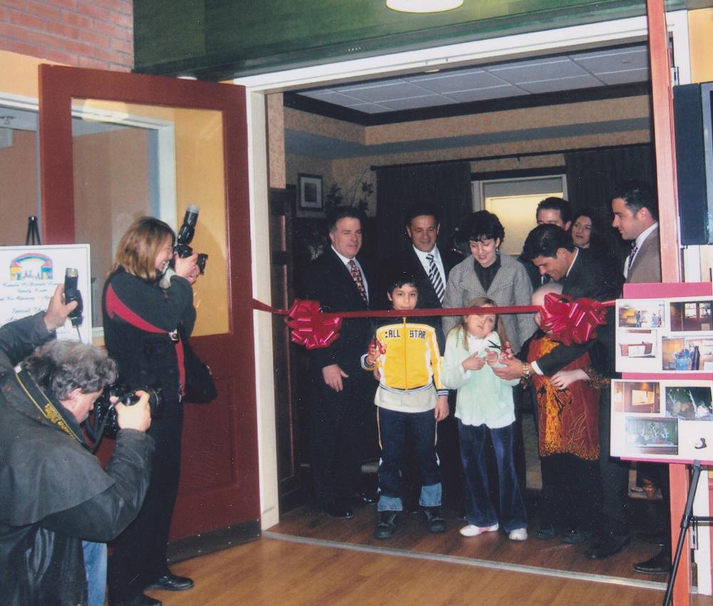 Ribbon cutting at Ronald McDonald House Family Room at Albany Medical Center
